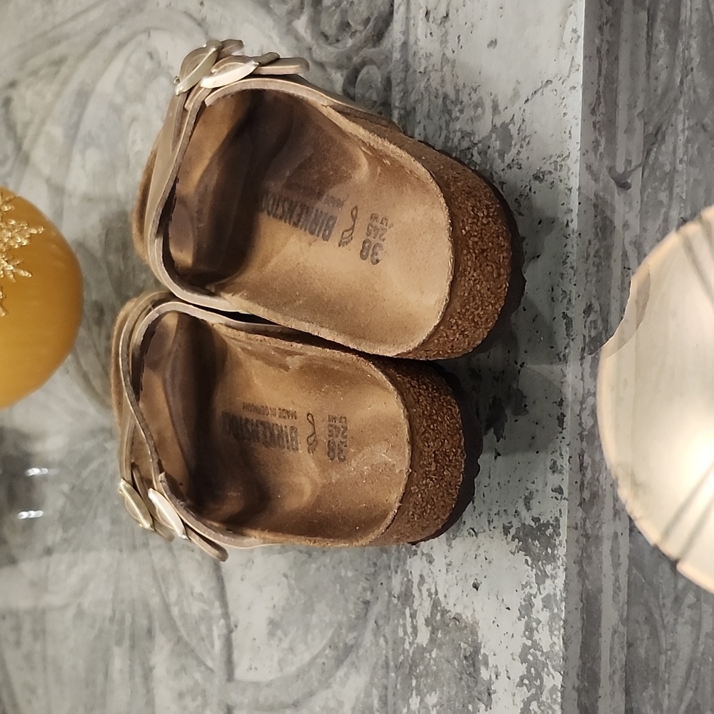 Birkenstock Birko Flor Women's YAO BALANCE Gold - Picture 10 of 10